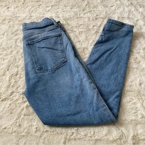 AGOLDE Women's Size 26 Blue Button Fly Nico High Rise Slim Fit Jeans